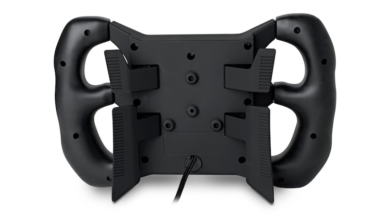 Illustration for article titled Meet the SRW-S1 Steering Wheel: High-End Racing Control on the Go